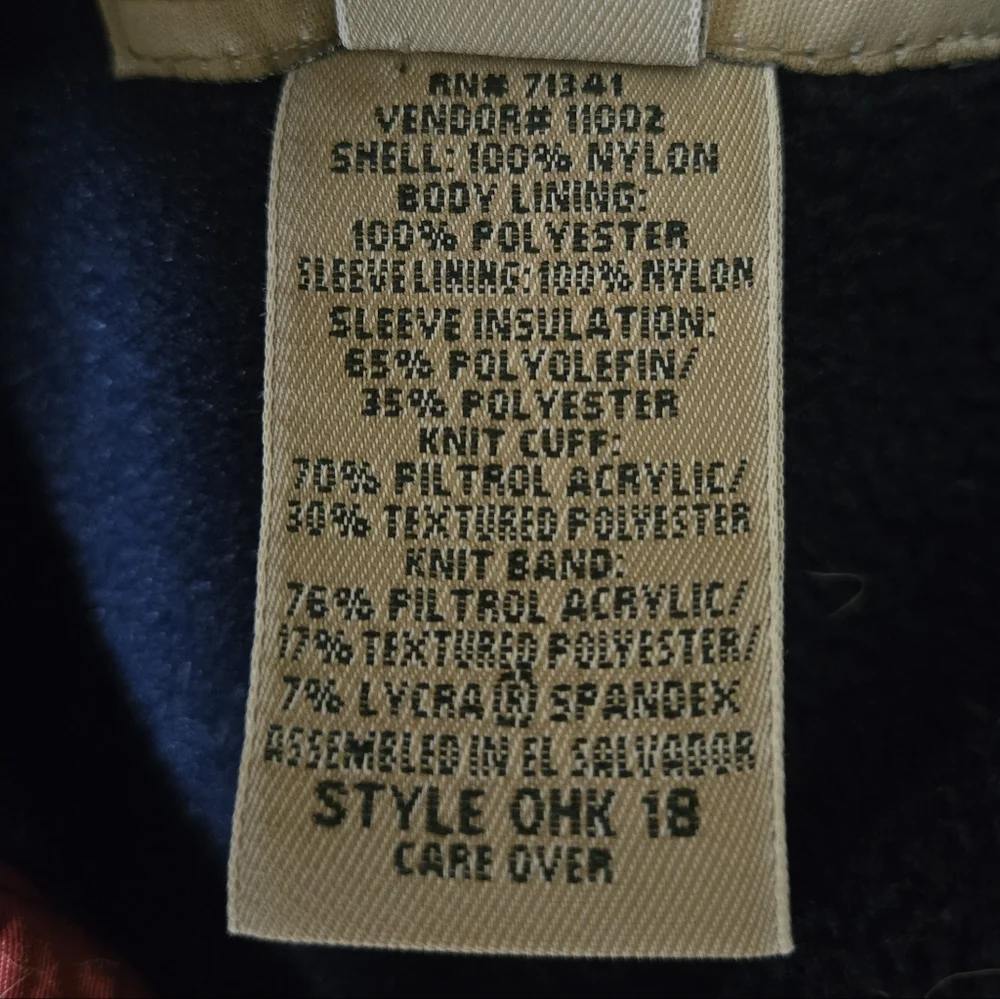 L.L. Bean Men's Red Jacket PTP=24.5